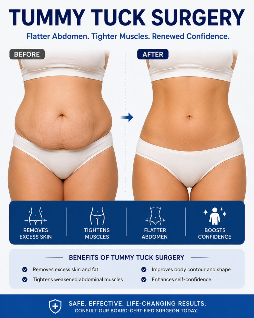 tummy tuck surgery in navi mumbai