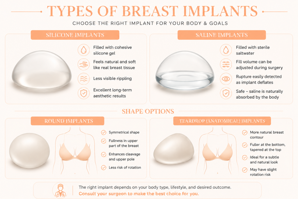 type breast augmentation in Navi Mumbai 