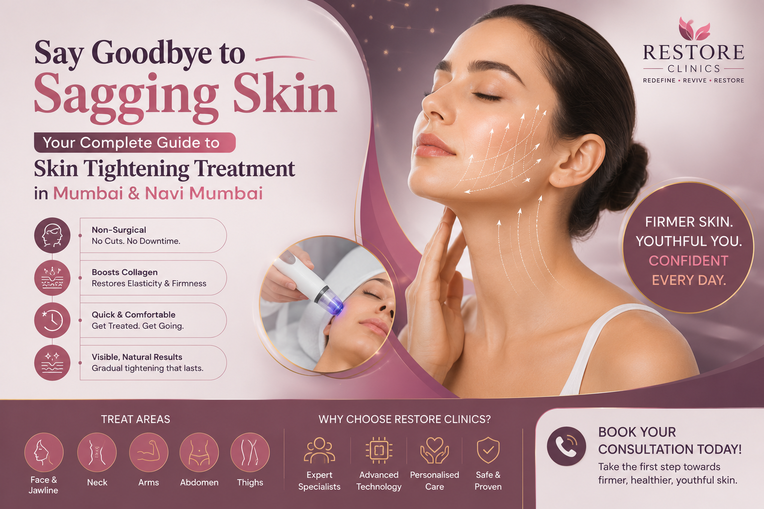 Say Goodbye to Sagging Skin: Your Complete Guide to Skin Tightening
