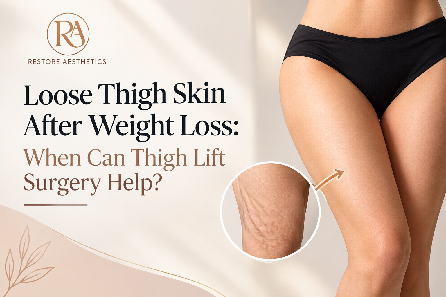 Loose Thigh Skin After Weight Loss: When Can Thigh Lift Surgery Help?
